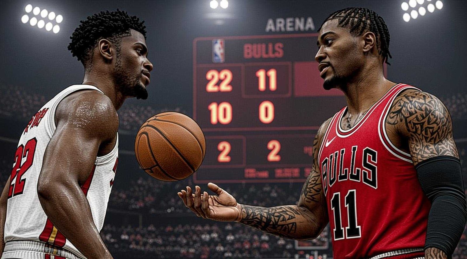 miami heat vs chicago bulls match player stats