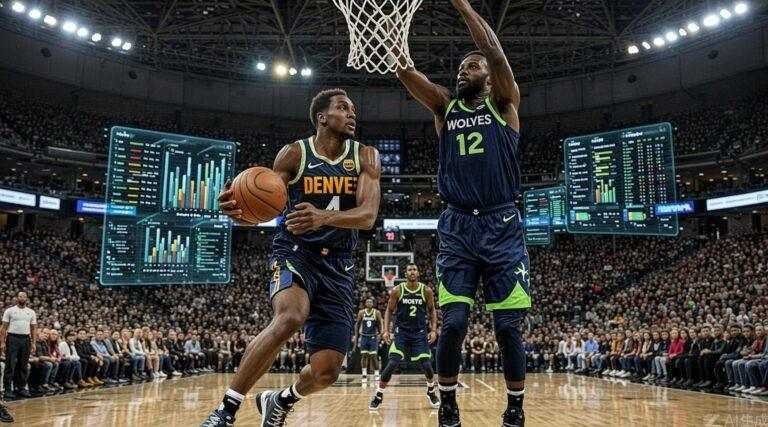 Denver Nuggets vs Timberwolves Match Player Stats