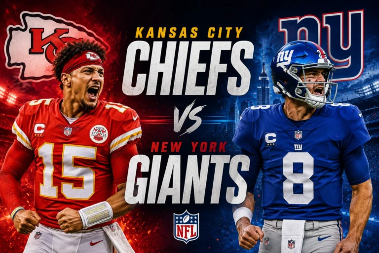Kansas City Chiefs vs New York Giants