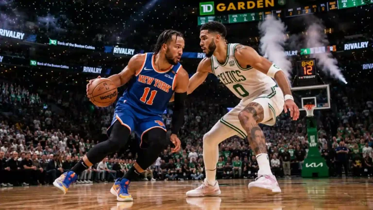 Knicks vs Boston Celtics Match Player Stats