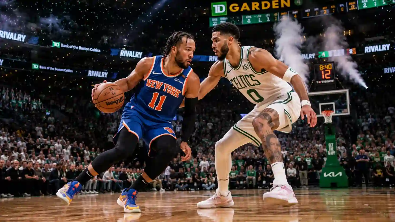 Knicks vs Boston Celtics Match Player Stats