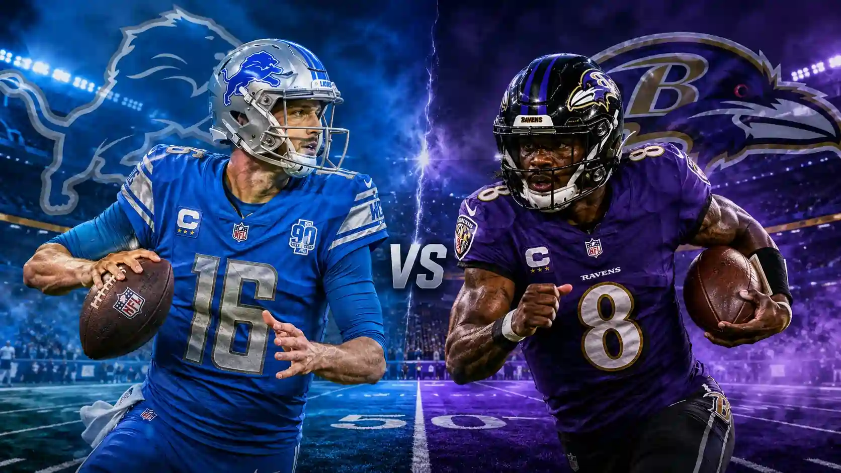 Lions vs Ravens
