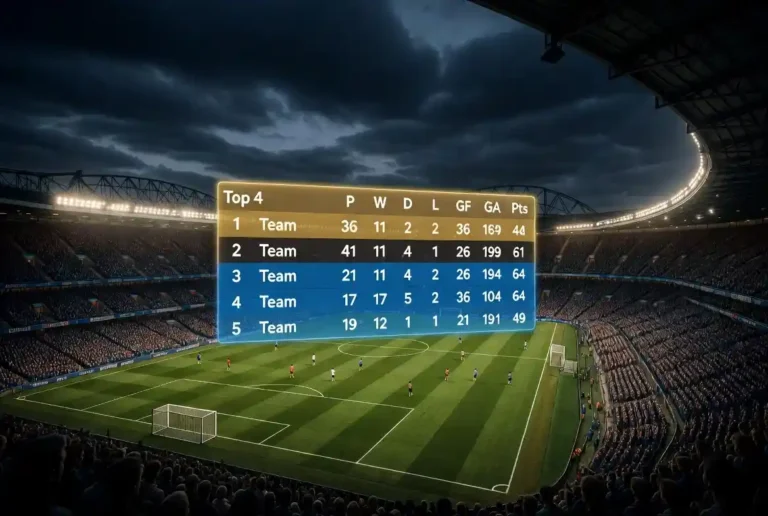 Premier League Standings