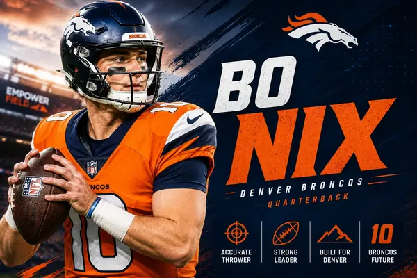 Bo Nix Denver Broncos quarterback
