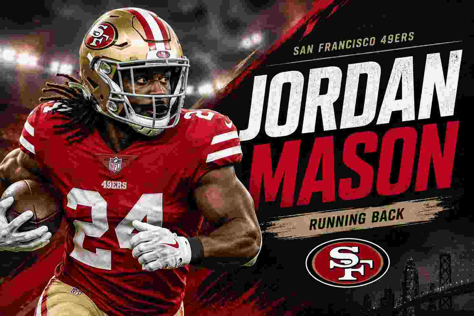 Jordan Mason NFL running back