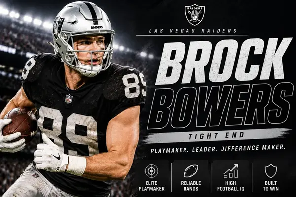 Brock Bowers Las Vegas Raiders tight end