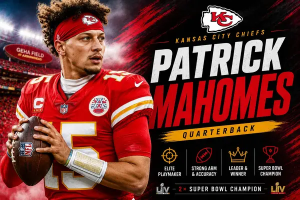 Patrick Mahomes Kansas City Chiefs quarterback