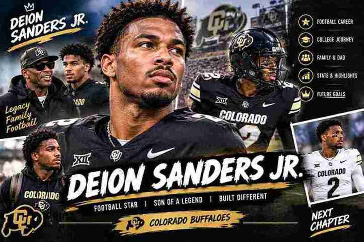 Deion Sanders Jr. Colorado Buffaloes football feature image