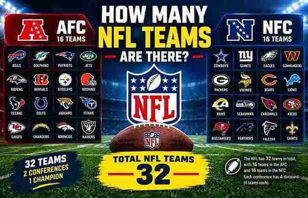 How Many NFL Teams Are There